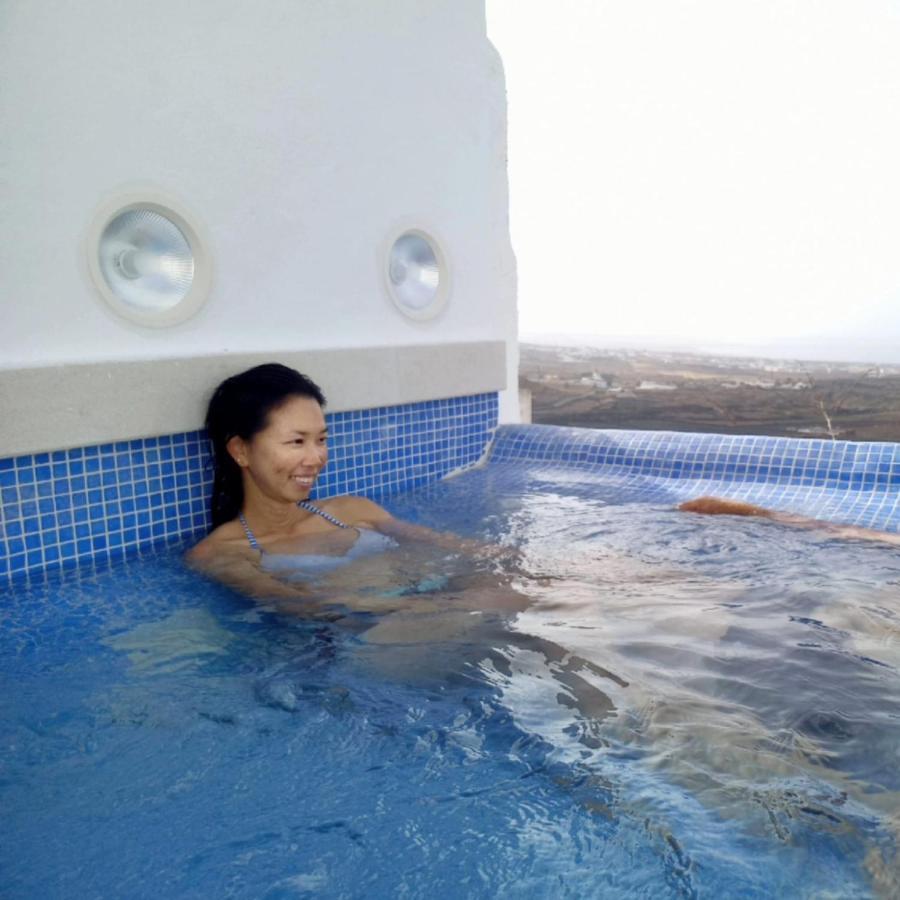 Aloelux Villa !! - Private Villa With Pool , Jacuzzi, Cinema, Massage ,Wonderful View, Art Desing Villa Тиас Экстерьер фото